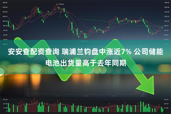 安安查配资查询 瑞浦兰钧盘中涨近7% 公司储能电池出货量高于去年同期
